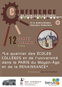 Le quartier des coles, collges et de l’universit dans le Paris du Moyen-ge et de la renaissance