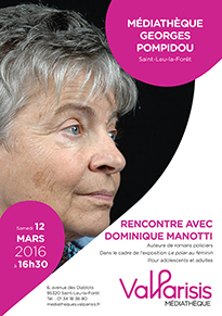 Rencontre avec Dominique Manotti - Samedi 12 mars 2016  16h30