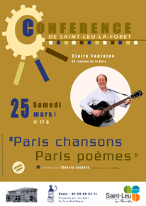 Paris chansons Paris pomes